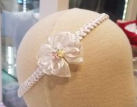 Graciela satin bow headband