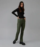 BILLIE - DARK OLIVE  High Rise Bootcut Jeans