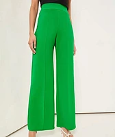 Emerald Green High Waist Wide Leg Pants