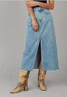 MAXI DENIM SKIRT