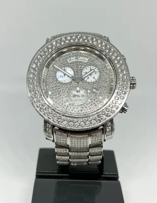 Joe Rodeo 19.50ctw Diamond Chronograph Watch