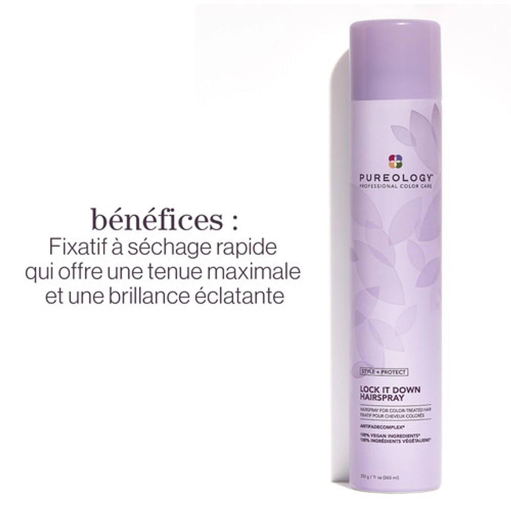 Pureology - Style + Protect - Lock It Down Hairspray