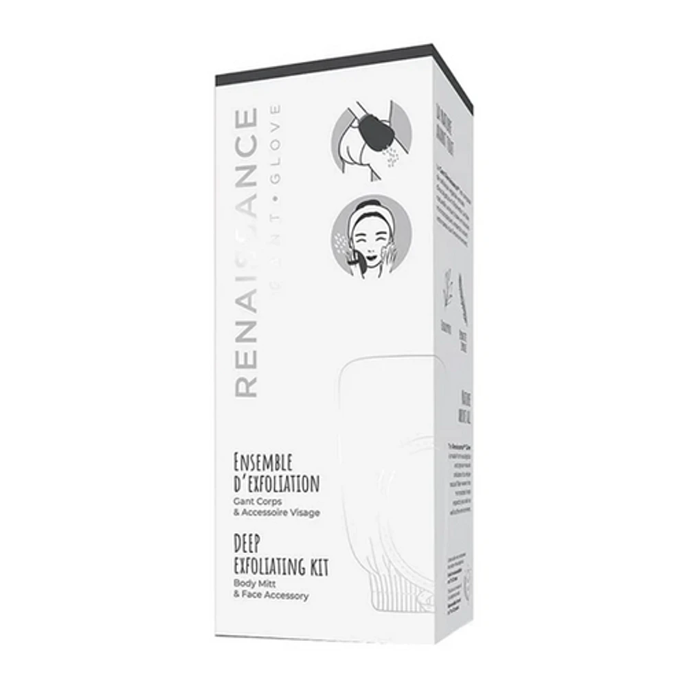 Renaissance - Gant exfoliant (GRIS)