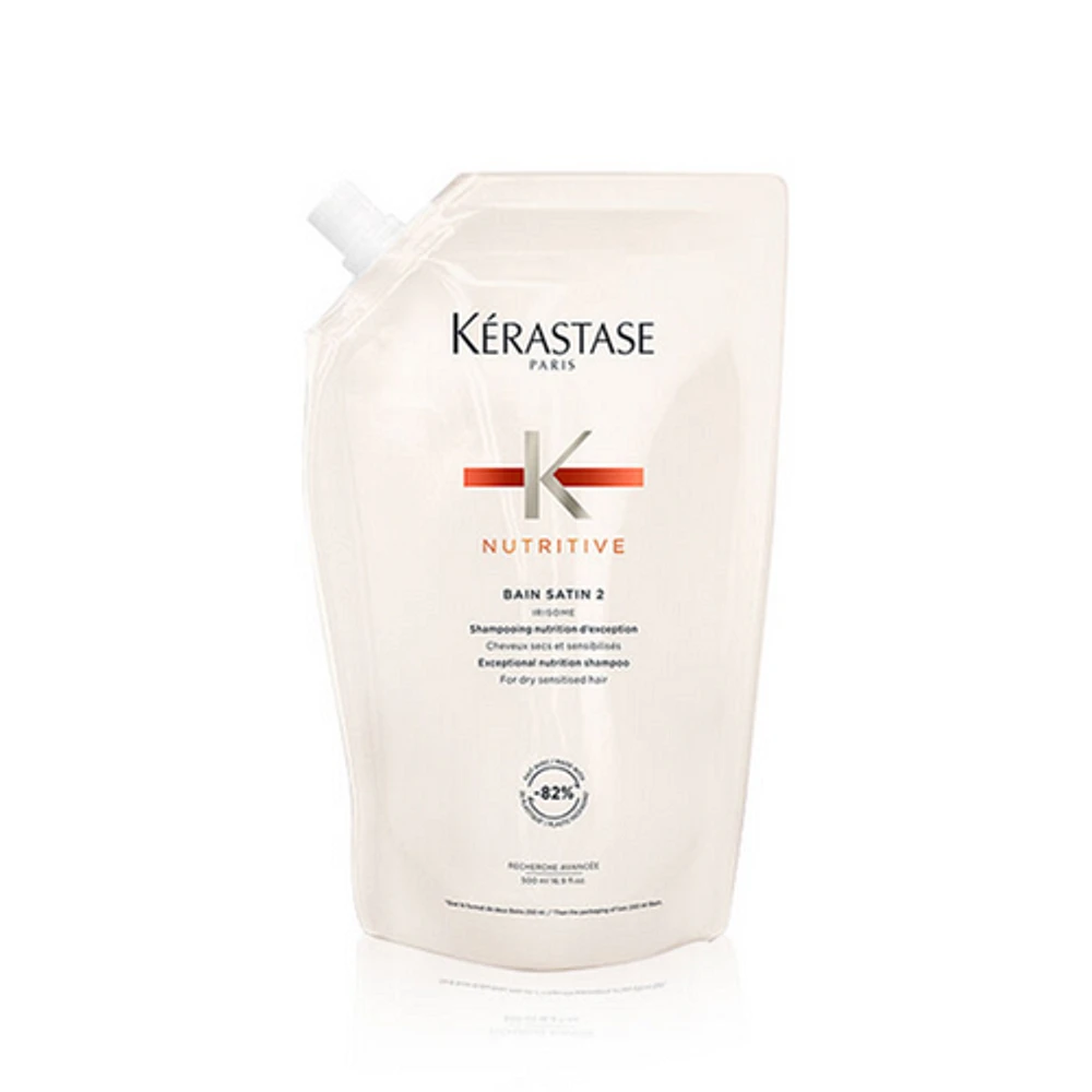 Kérastase - Nutritive - Bain Satin 2 - Éco-Recharge 500ml