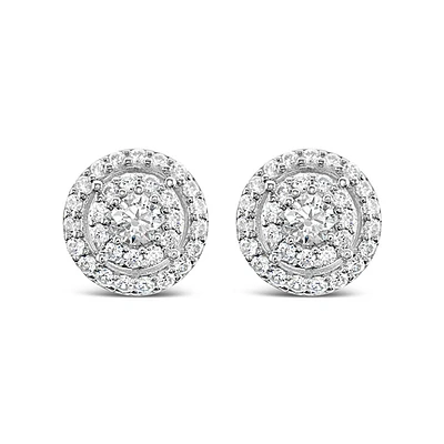 Sterling Silver Cubic Zirconia Earrings 151527