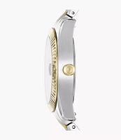 Fossil Scarlette Two Tone Stainless Steel Watch 151580