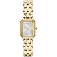 Armani Exchange Two-Hand Rose Gold-Tone Stainless Steel Watch 154355