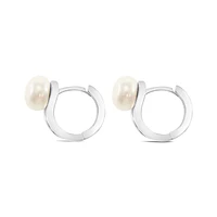 Sterling Silver Pearl Earrings 152292