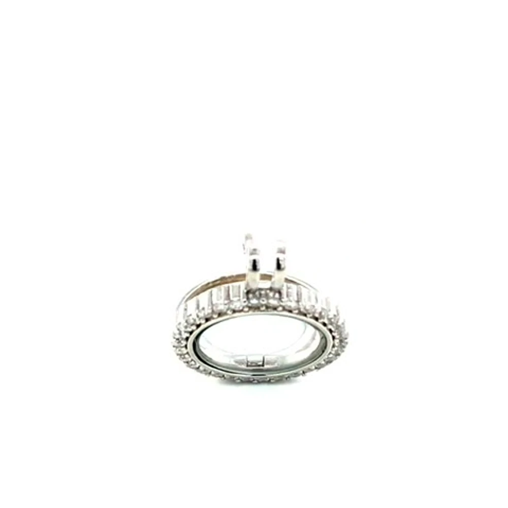 Sterling Silver Cubic Zirconia Necklace 130700