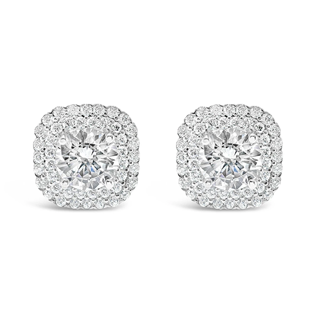 Sterling Silver Cubic Zirconia Earrings