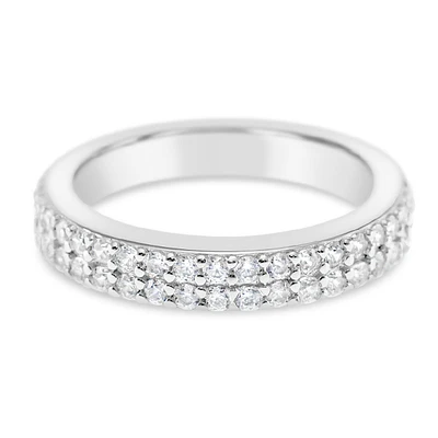 Sterling Silver Cubic Zirconia Ring