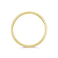 Gold Plated Sterling Silver Plain 10mm Nose Hoop 135000