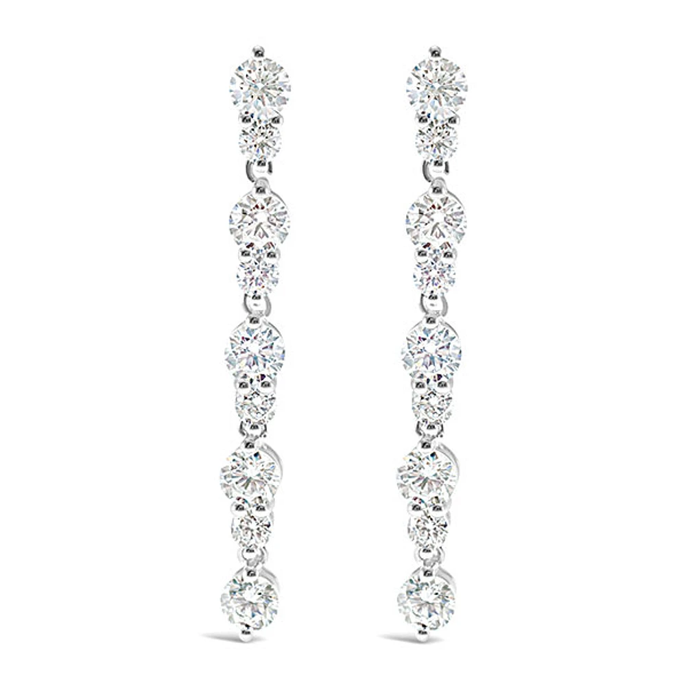 Sterling Silver Cubic Zirconia Earrings 146426