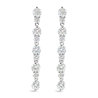 Sterling Silver Cubic Zirconia Earrings 146426