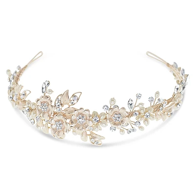 Bridal Rosegold Flower Headband 152451