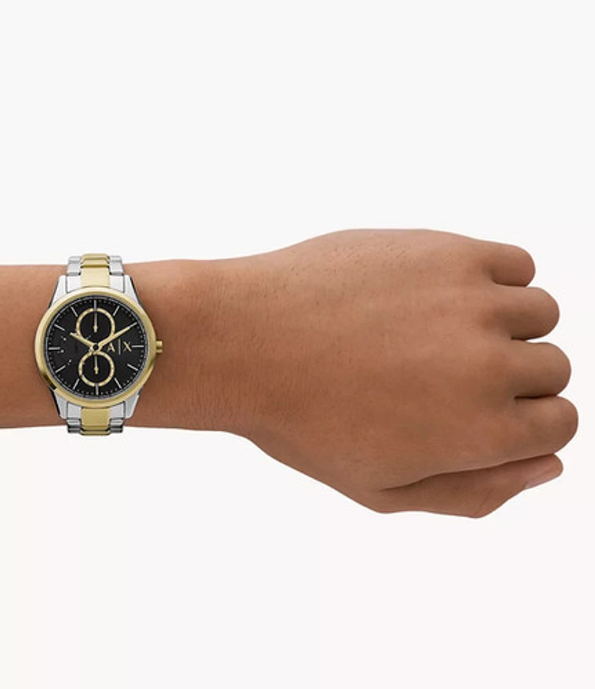 Armani Exchange Multifunction Two-Tone Stainless Steel Watch 149900