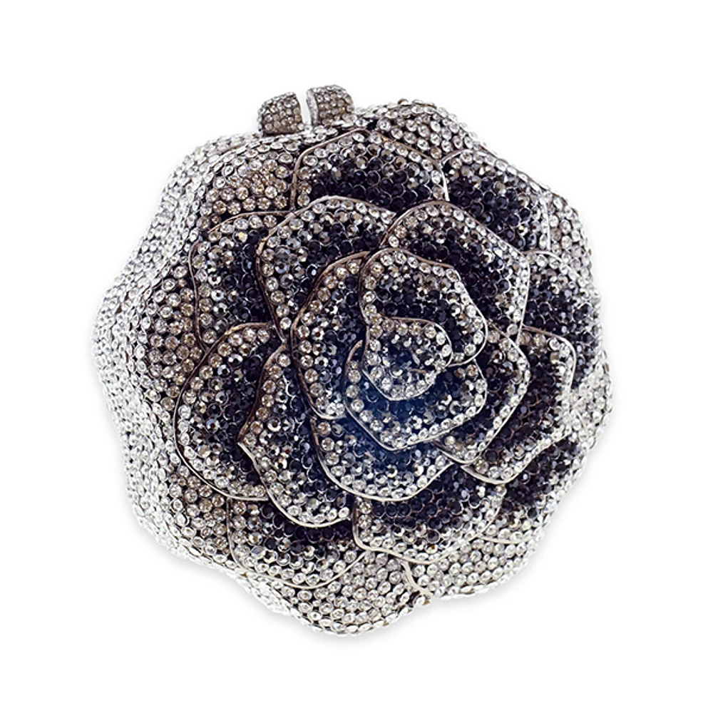 Crystal Rose Handbag Clutch
