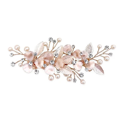 Rosegold Flower Hair Clip 137587