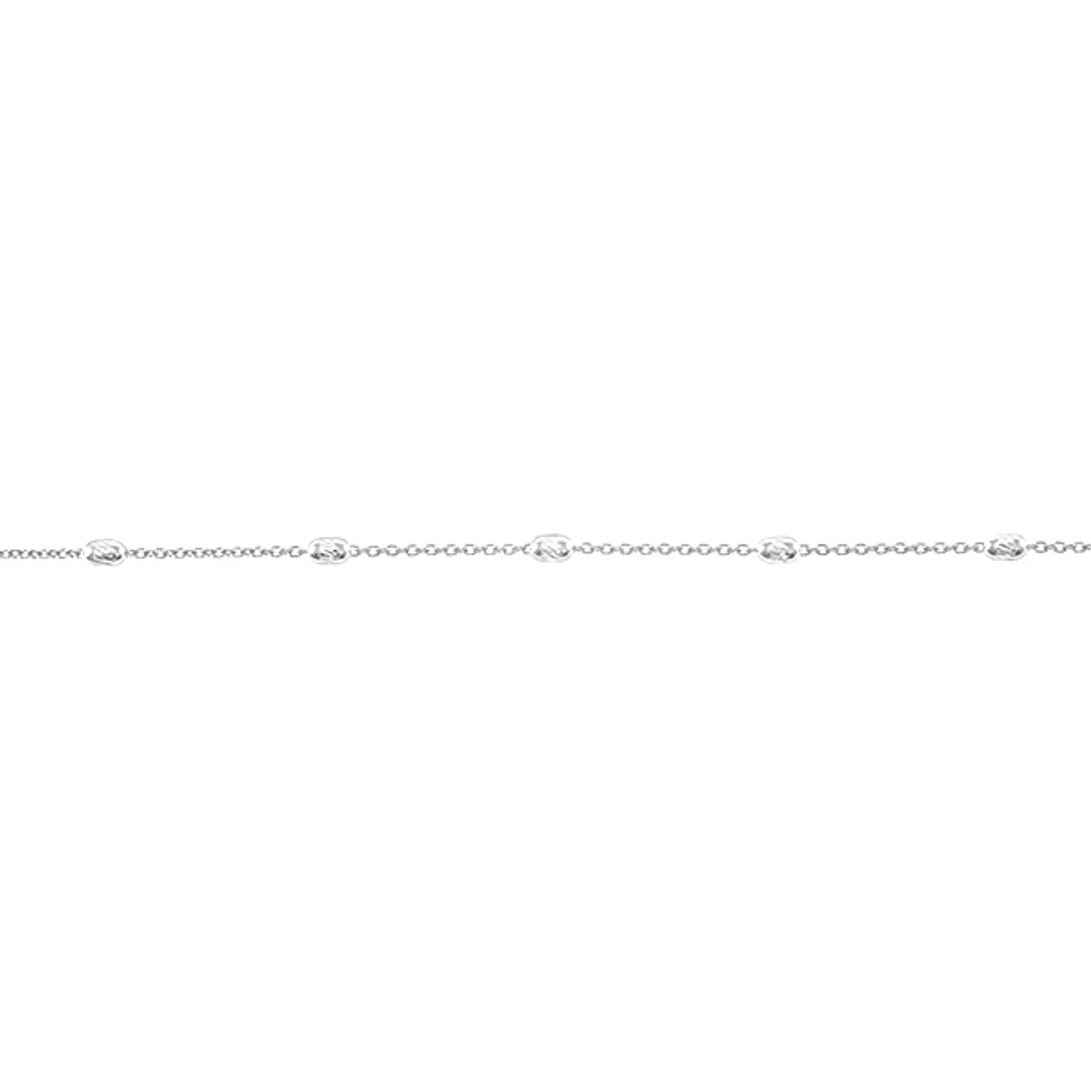 Sterling Silver Bead Anklet 145096