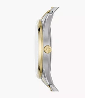 Armani Exchange Multifunction Two-Tone Stainless Steel Watch 149900