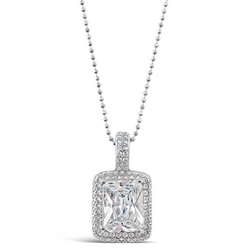 Sterling Silver Cubic Zirconia Necklace 145474