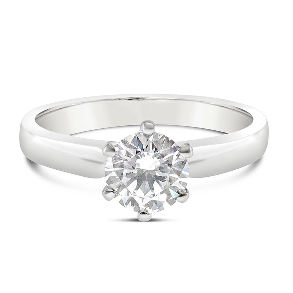 Sterling Silver Cubic Zirconia Ring 122631