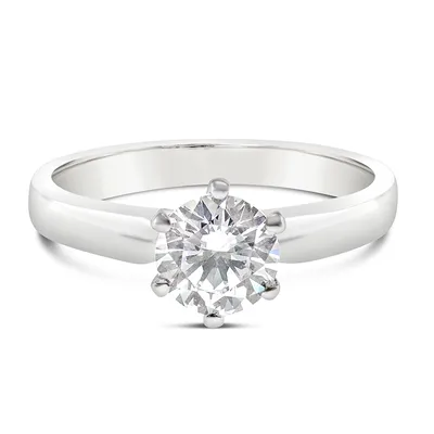 Sterling Silver Cubic Zirconia Ring 122631