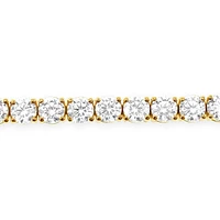Bridal Gold Cubic Zirconia Tennis Bracelet 144197