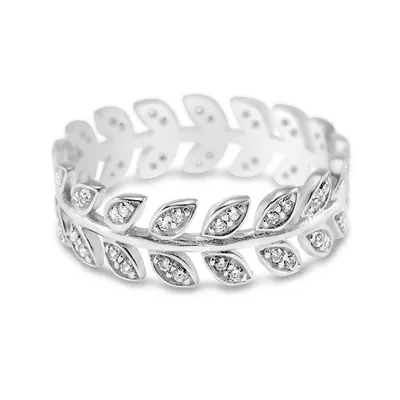 Sterling Silver Cubic Zirconia Ring 143755