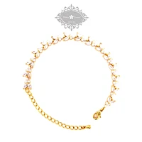 Bridal Gold Cubic Zirconia Bracelet 137425
