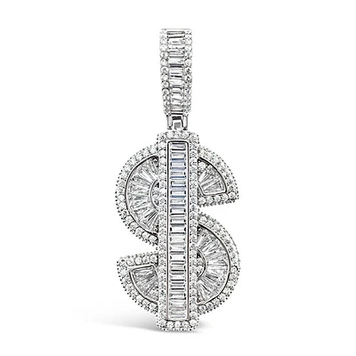 Sterling Silver Cubic Zirconia Pendant 143618