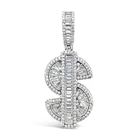 Sterling Silver Cubic Zirconia Pendant 143618