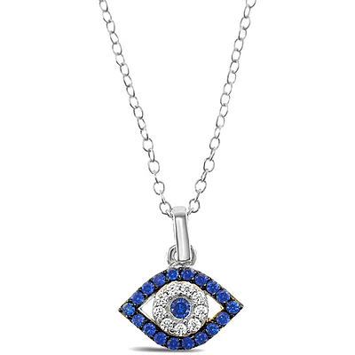 Sterling Silver Cubic Zirconia Necklace 139417