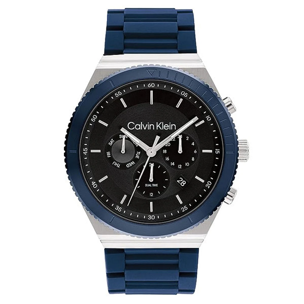 Calvin Klein Chronograph Silicon Watch