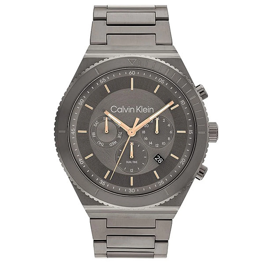 Calvin Klein Fearless Dual-time Watch 150417