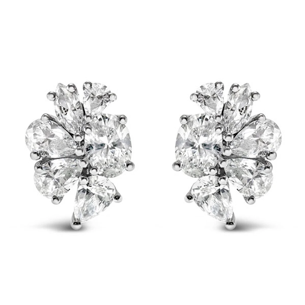 Sterling Silver Cubic Zirconia Earrings 145742