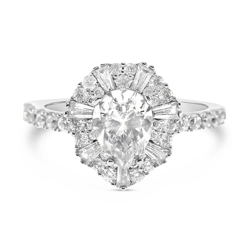 Sterling Silver Cubic Zirconia ring 147434