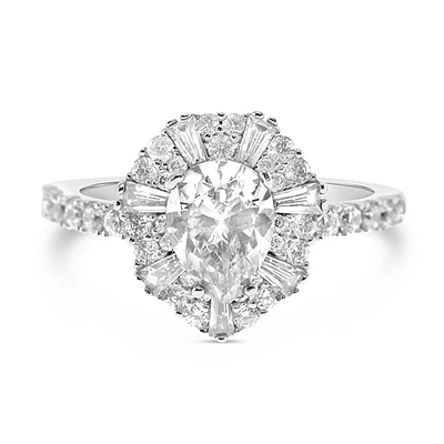 Sterling Silver Cubic Zirconia ring 147434