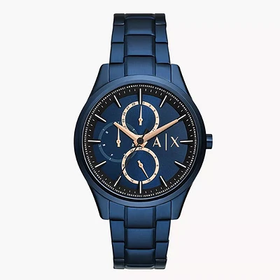 Armani Exchange Multifunction Blue Stainless Steel Watch 151901