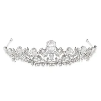 Bridal Silver Cubic Zirconia Tiara 145829