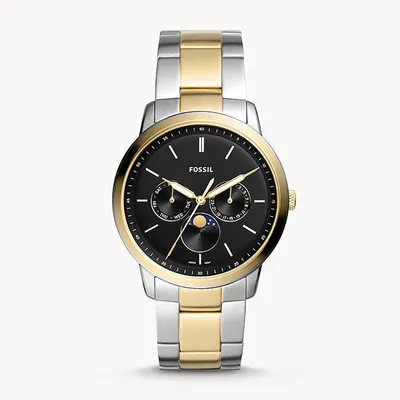 Fossil Neutra Moonphase Stainless Steel Watch 147095