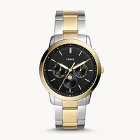 Fossil Neutra Moonphase Stainless Steel Watch 147095