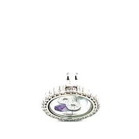 Sterling Silver Cubic Zirconia Necklace 130700