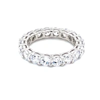 Sterling Silver Cubic Zirconia Ring