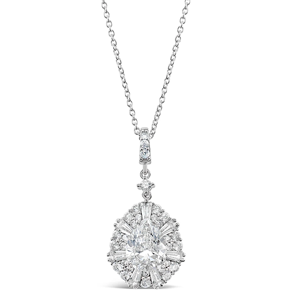 Sterling Silver Cubic Zirconia Necklace