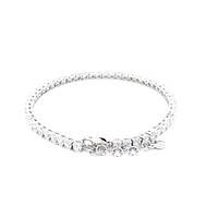 Sterling Silver 3mm Cubic Zirconia Tennis Bracelet 130384