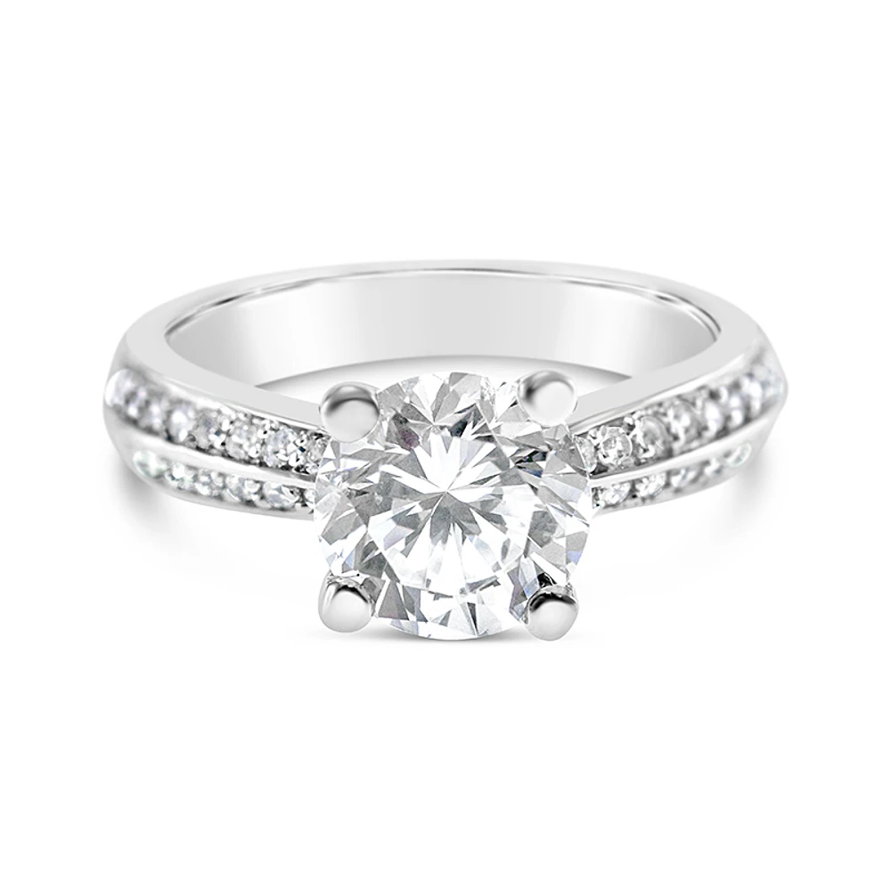Sterling Silver Cubic Zirconia Ring 132999
