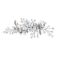 Silver Flower Hair Clip 137585
