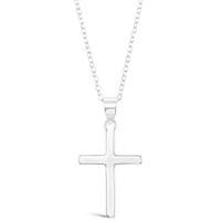 Sterling Silver Cross Necklace 146454