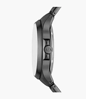 Armani Exchange Automatic Gunmetal Stainless Steel Watch